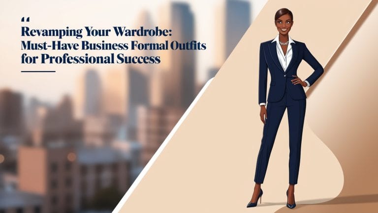 Revamping Your Wardrobe: Must-Have Business Formal Outfits for Professional Success