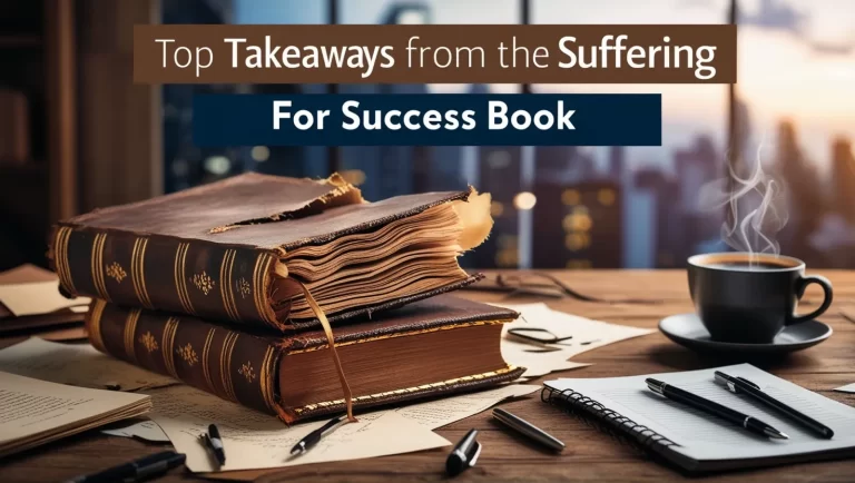 Top Takeaways from the Suffering for Success Book