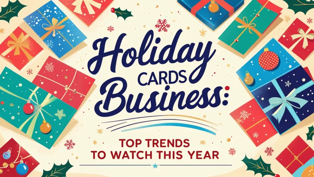 Holiday Cards Business: Top Trends to Watch This Year